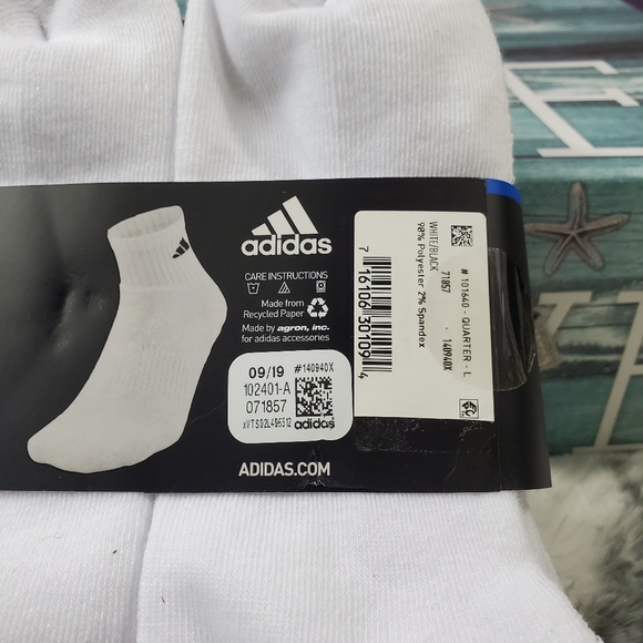 Adidas mens cushioned compression socks - Picture 2 of 7